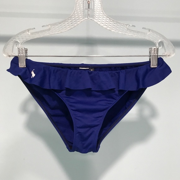 Polo Ralph Lauren Ruffle Hipster Bikini Bottoms - Picture 2 of 5